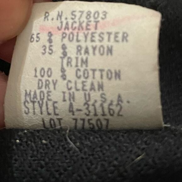 90s oversized soutache blazer - Picture 11 of 12